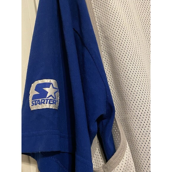 Vintage RARE STARTER 90s DUKE Blue Devils Mens Jersey T-Shirt NCAA Korea Large - Picture 14 of 16